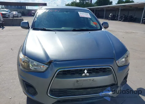 2014 Mitsubishi Outlander Sport Es из США, поврежденный, VIN 4A4AP3AU7EE028240
